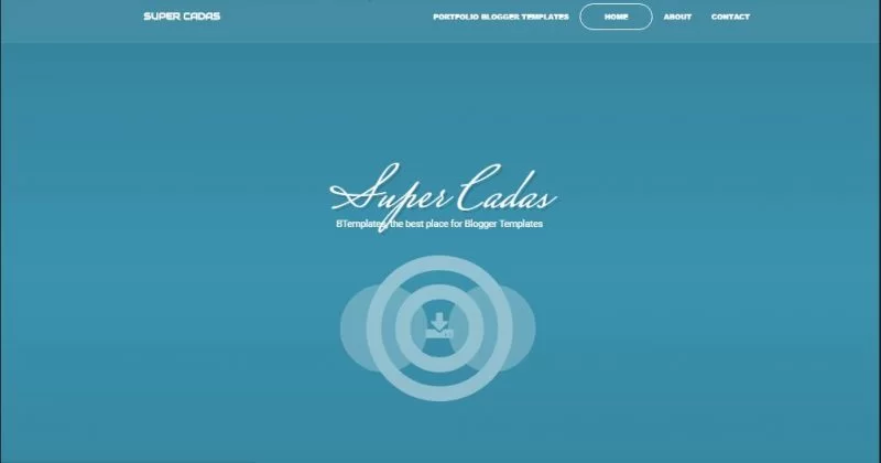 Super Cadas Blogger-Vorlage