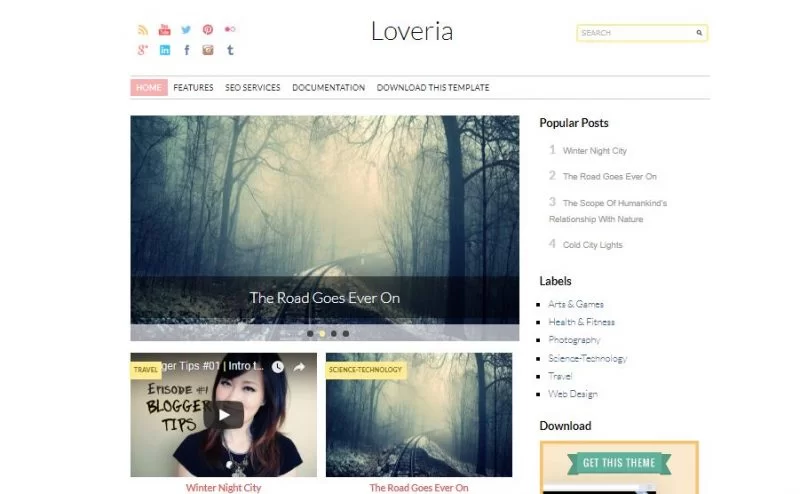 Loveria Modeblog-Theme