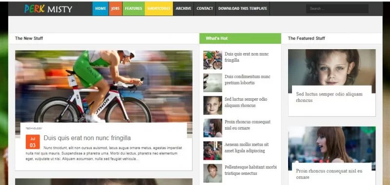 Perk Mistry Magazin/Nachrichtenthema