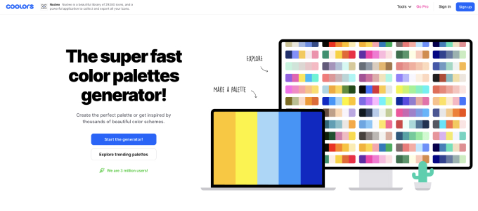كيفية بناء علامة تجارية: 10 خطوات لبناء علامة تجارية لا تنسى! 8 Coolors Home Page