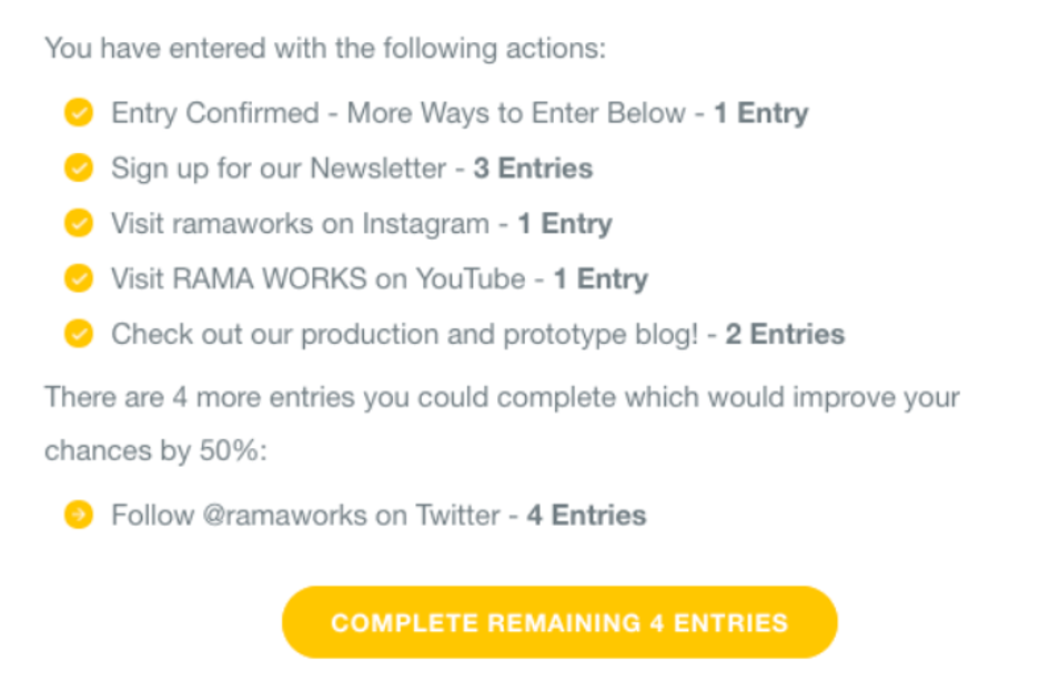 giveaway email examples 04 - 6 Giveaway Email Examples to Inspire Your Own Strategy