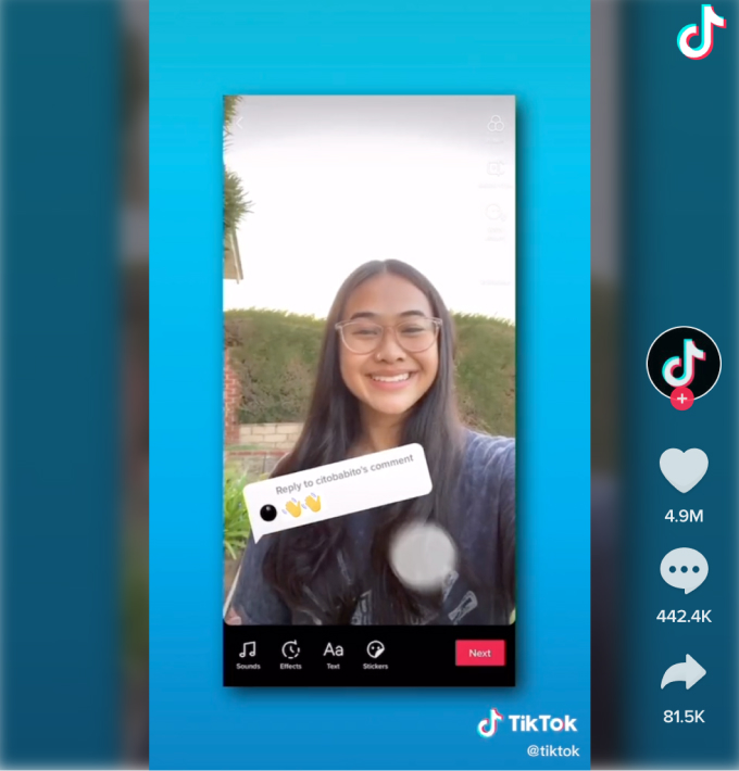 วิธีใช้ TikTok สำหรับธุรกิจ - The Ultimate Guide (2022) 9 How to Use TikTok for Business - The Ultimate Guide (2022) reply to comments on tiktok