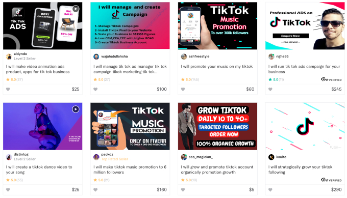 วิธีใช้ TikTok สำหรับธุรกิจ - The Ultimate Guide (2022) 40 Fiverr gigs for tiktok promotion