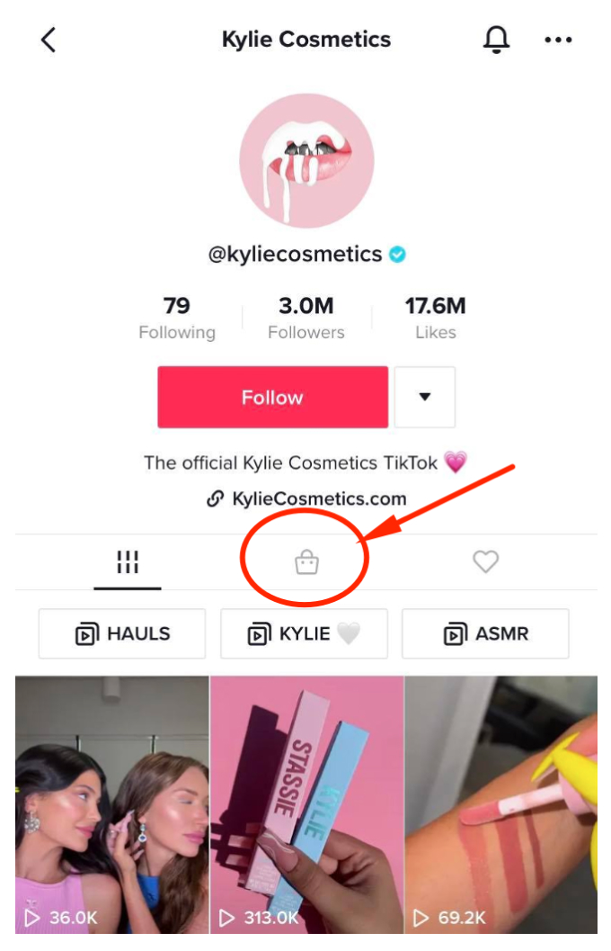วิธีใช้ TikTok สำหรับธุรกิจ - The Ultimate Guide (2022) 5 kylie cosmetics tiktok account