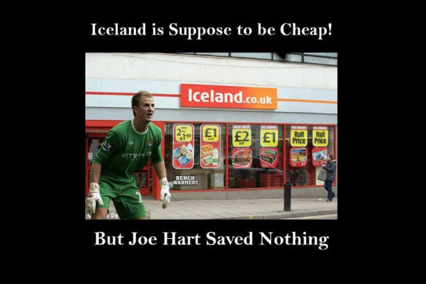 Kampanye iklan Piala Dunia Joe Hart