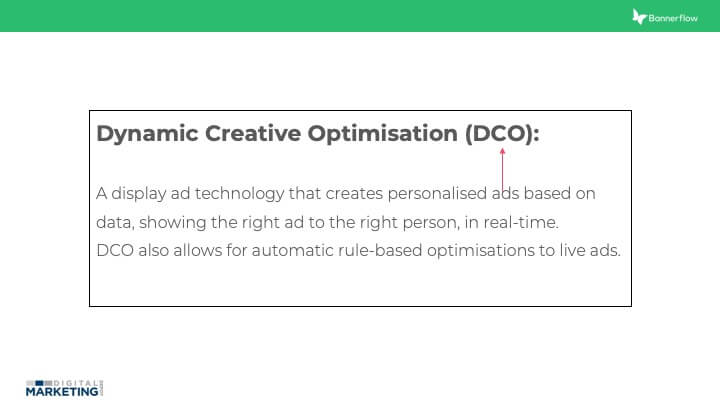 Optimización creativa dinámica (DCO)