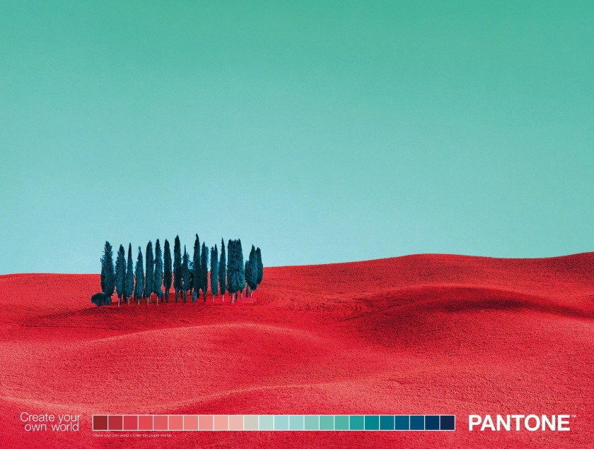 Beispiel für ein Pantone-Landschaftsbild – Kreativität und ROI