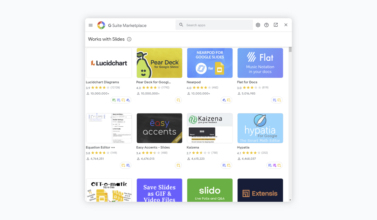 最高のプレゼンテーションソフトウェア-Googleスライドの統合