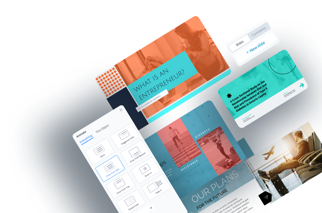 <span>見事なプレゼンテーション</span>を短時間で作成