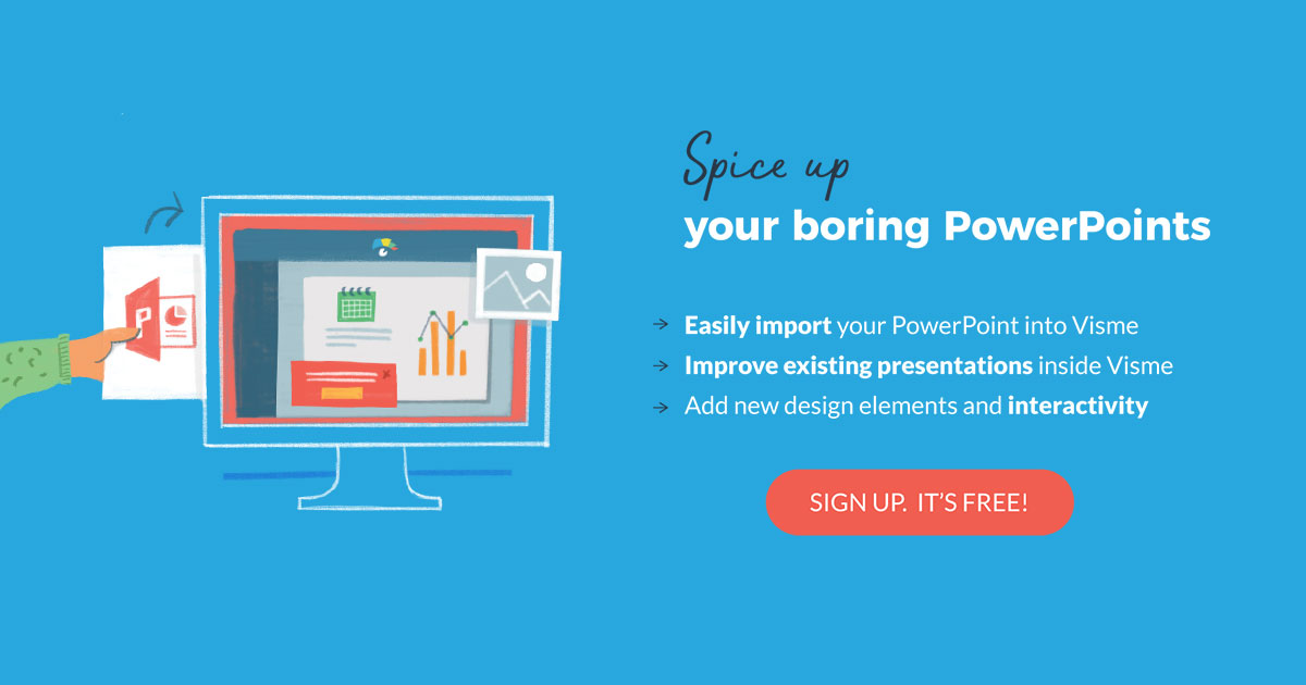 ctaプレゼンテーションパワーポイントインポートvisme