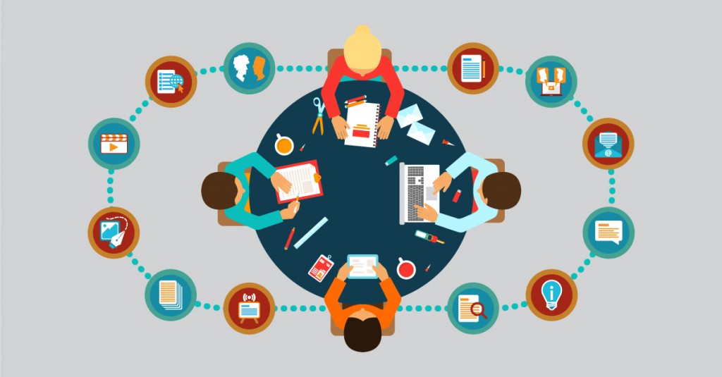 equipo de marketing de contenidos