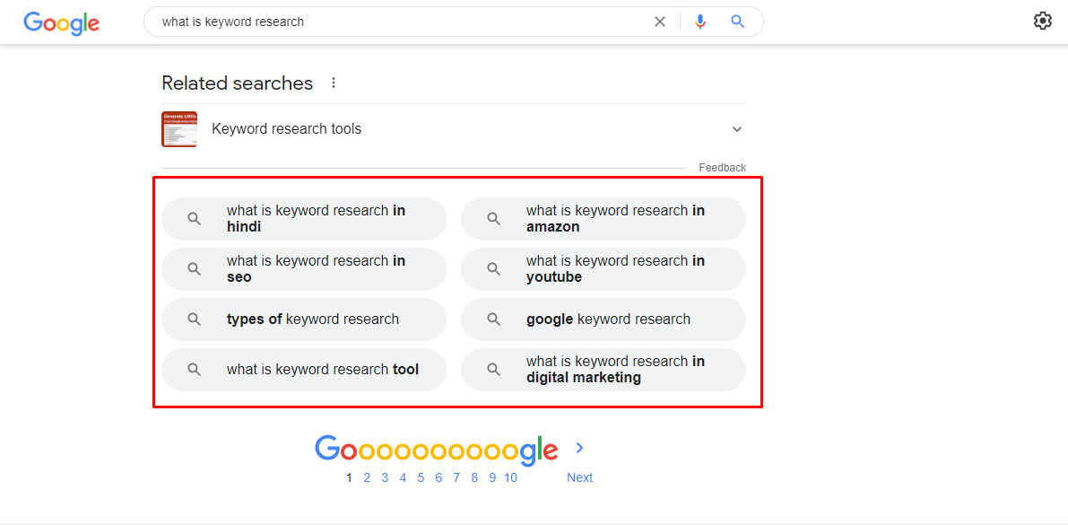 Google ile İlgili Aramalar
