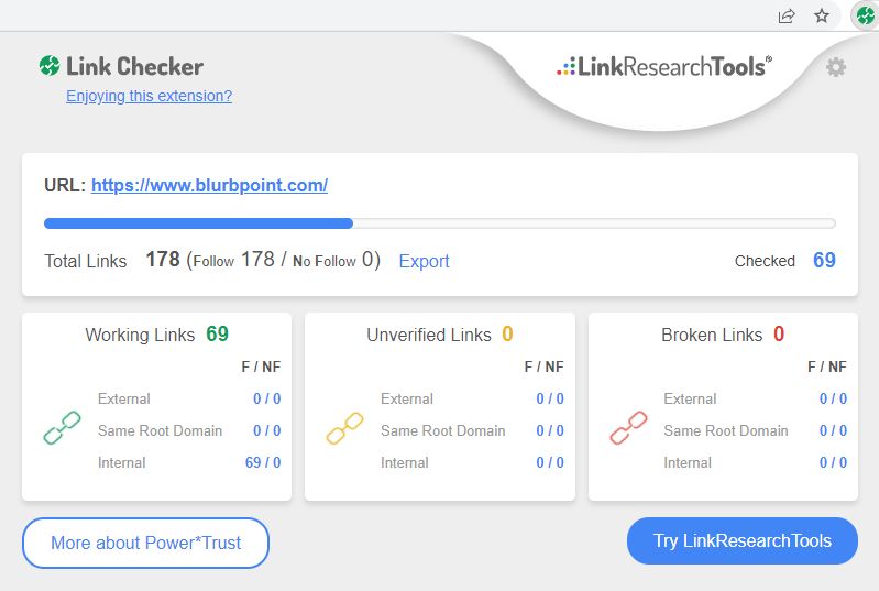 ملحق Backlink Checker مجاني
