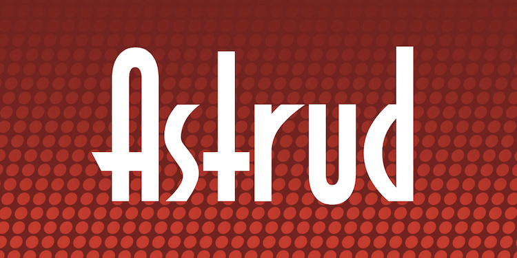 Astrud Regular 字体