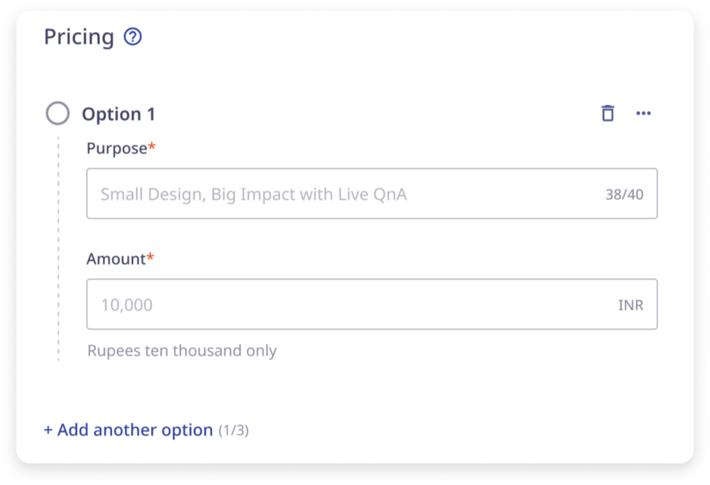 Instamojo 智能页面