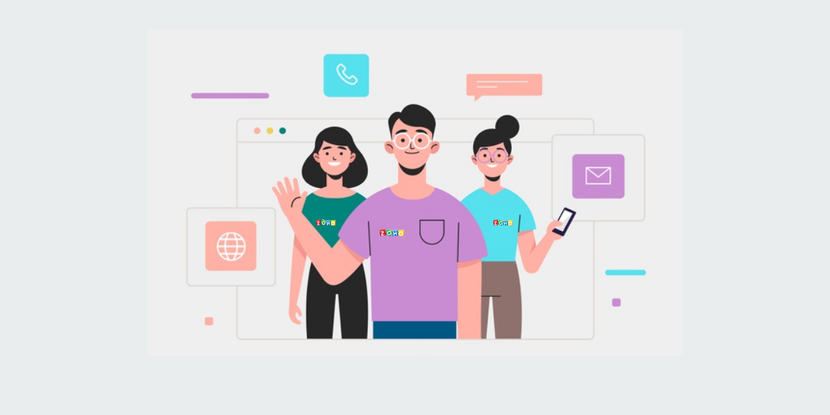 دعم حملات Zoho