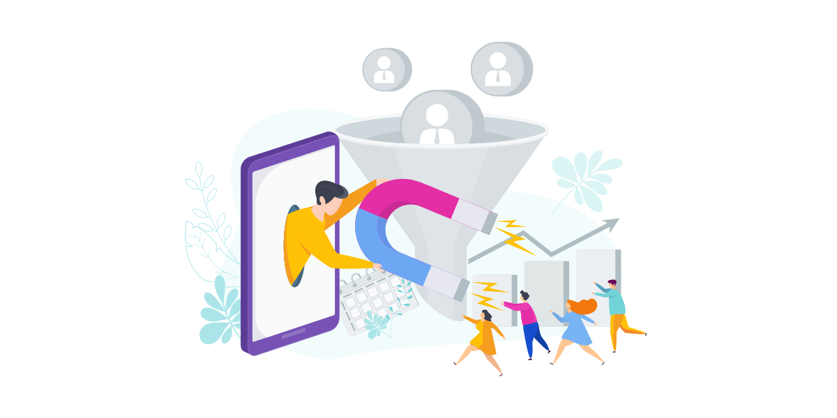 CRM은 온라인 리드 전환에 도움을 줍니다.