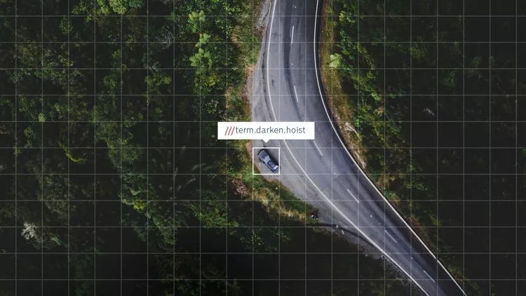 Präzise Standorte mit nur 3 Wörtern