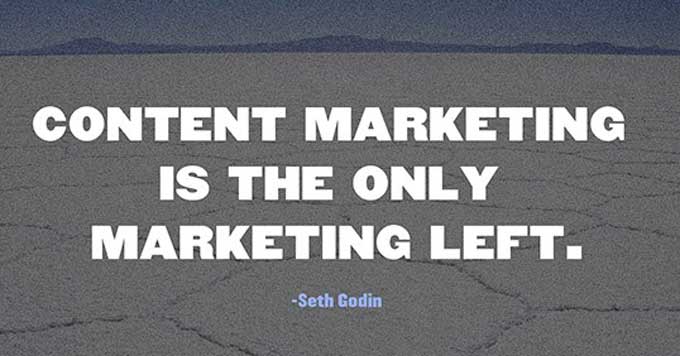 Content-Marketing ist das einzige Marketing