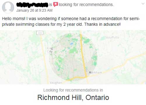 exemplo de grupo do facebook bom post