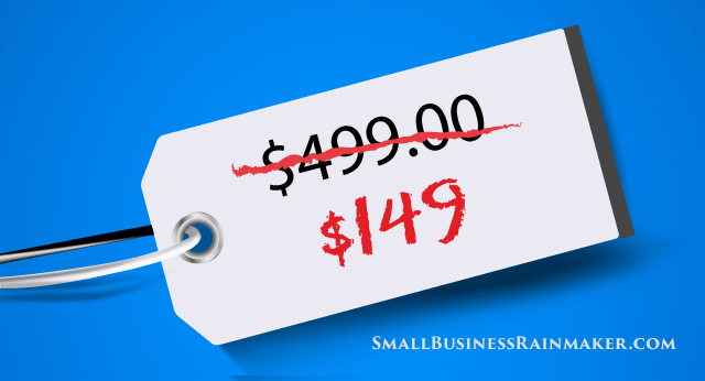 fiyat etiketine sabitleme örneği