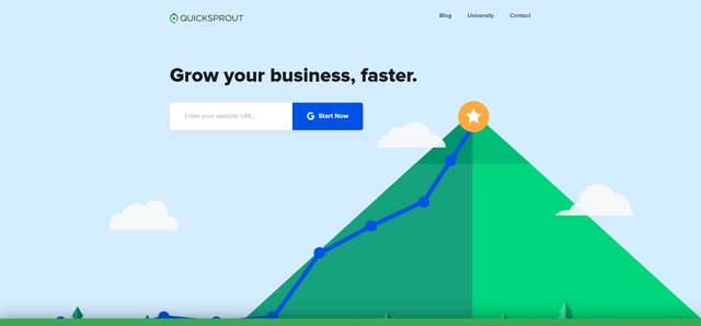 Langform-Inhaltsbeispiel schnell sprießen