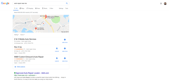 Optimización de búsqueda local de 3 paquetes