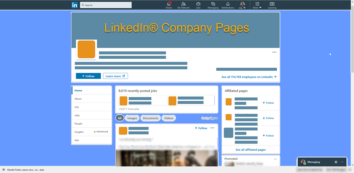 creare la pagina aziendale di LinkedIn