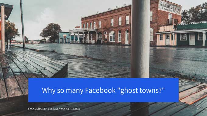 motivi dell'inattività della pagina aziendale di facebook