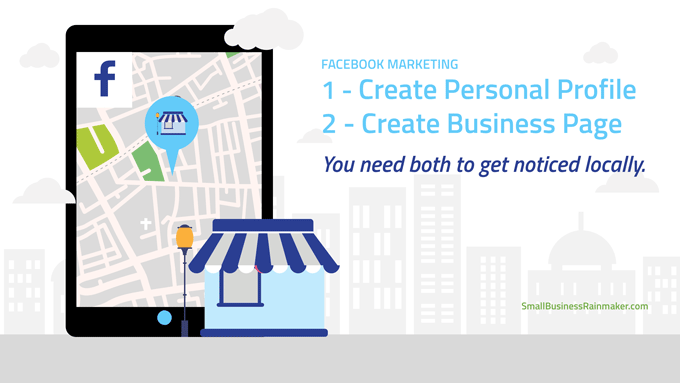 地元企業向けのFacebookビジネスページ