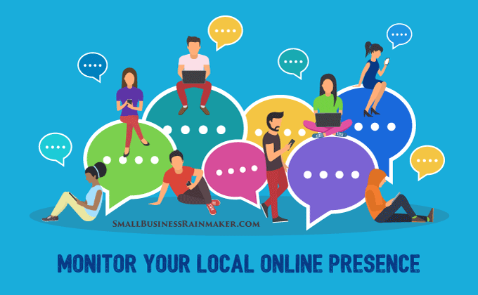 オンラインプレゼンスローカルビジネスを監視する