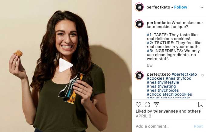 lokale geschäftsförderung mit instagram-video