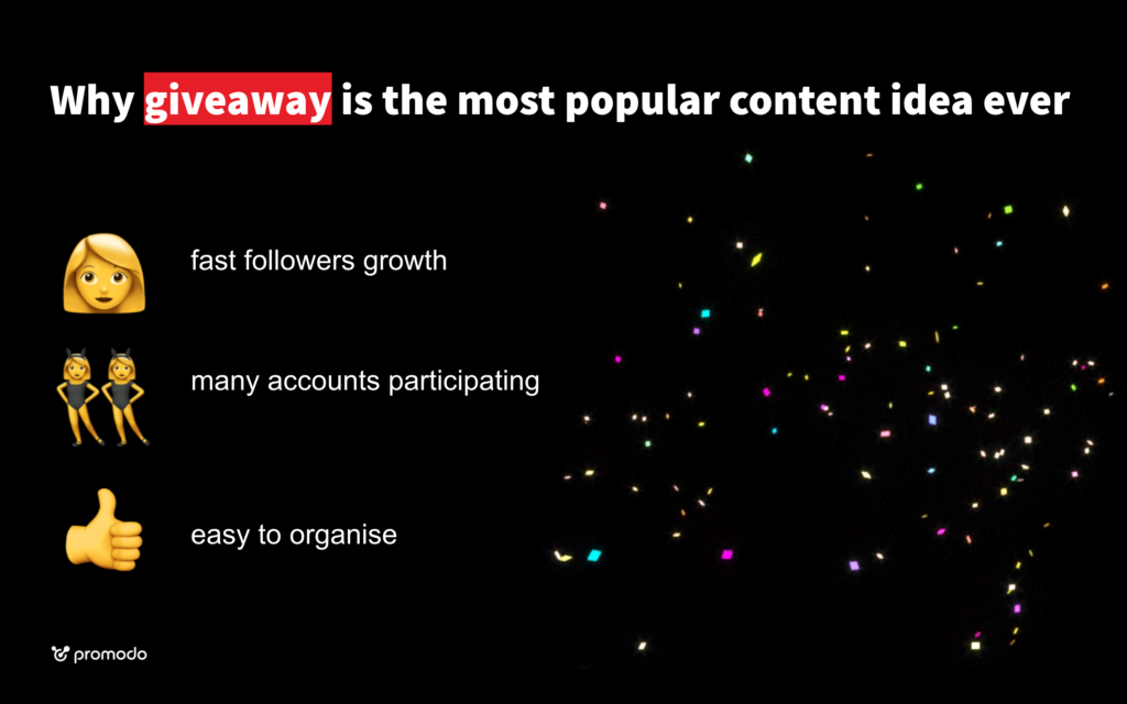 perché usare i concorsi di instagram