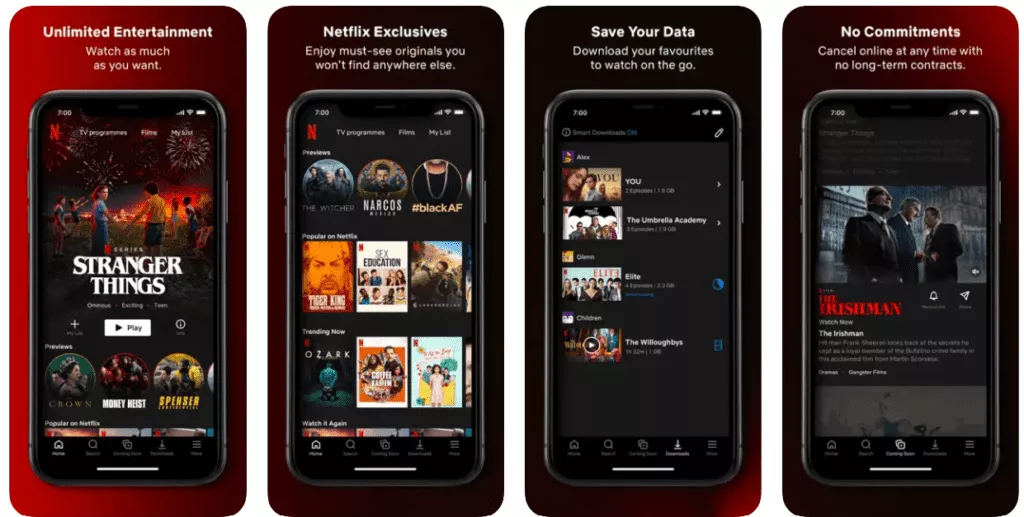 Netflix-App